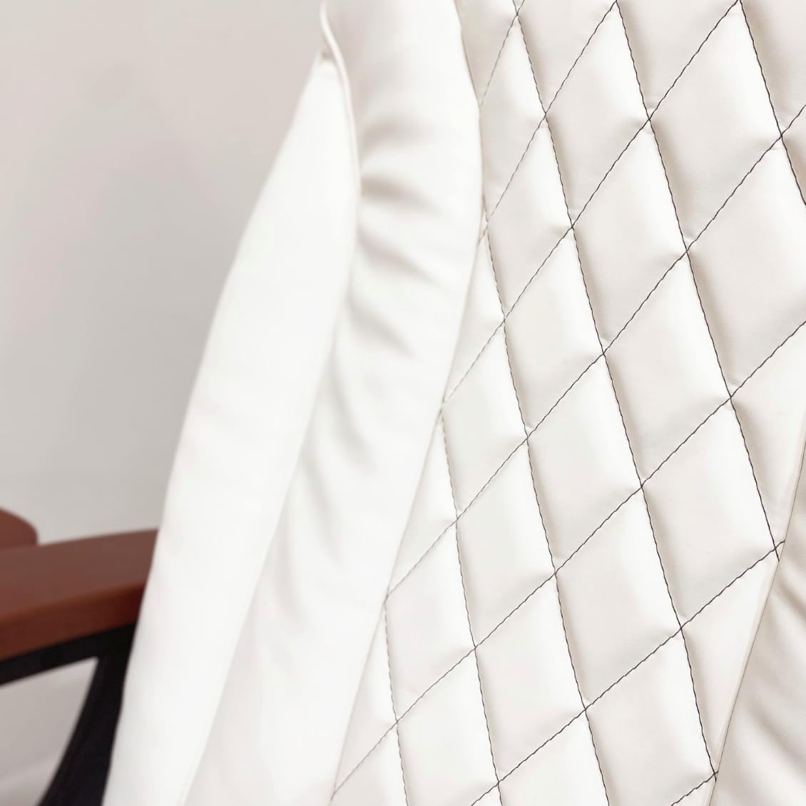 MAYAKOBA Shiatsulogic Pedicure Chair Cushion Cover Set (White), Vibration Massage Chair Cover 16 EXR, Nail Salon Pedicure Equipment and Furniture