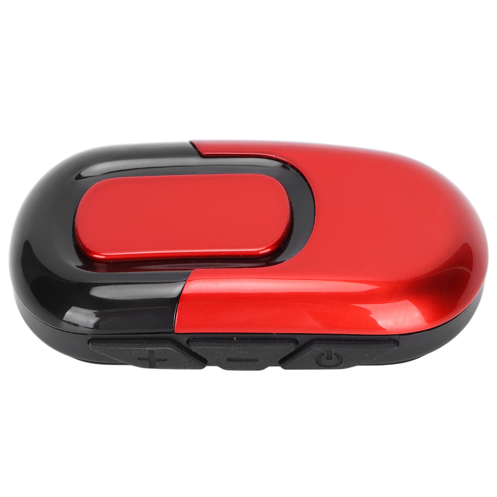 Cuffie per Casco da Motociclista Cuffie Bluetooth 5.0 Impermeabili per la Guida con qualità del Suono Superiore e Lunga Durata della Batteria (Rossa)