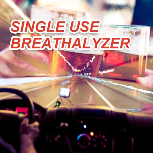 AssuTest 25 Tests Breathalyzers for Alcohol, Single-Use Disposable Breath Alcohol Analyzer 4-Level Indication Home Testing for Personal Use - Thumbnail 6