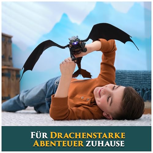 SPIN MASTERFIGURINE KROKMOU PLASMA BLAST 35 CM Dragons Movie - vue 9