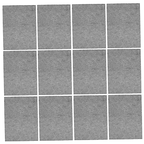 HEMOTON 12pcs Paneles Acústicos para Pared Aislamiento de Ruido Materiales de Aislamiento Acústico Almohadilla de Poliéster para Oficina en Casa miniatura 1