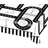 On the Road Paper Tablecover 1.2m x 1.8m