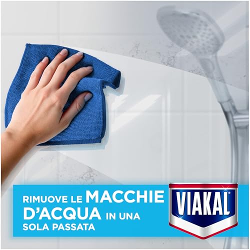 Viakal Spray Classico Con Tecnologia Anti-goccia, Il Numero Uno Per Il Tuo Bagno Contro Il Calcare E Le Macchie D'Acqua 800ml (Confezione da 3) - Immagine 2