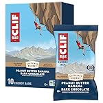 CLIF BAR - Energy Protein Bars - Peanut Butter Banana with Dark Chocolate - Made with Organic Oats - Energy Bars - Non-GMO - (10 Pack)