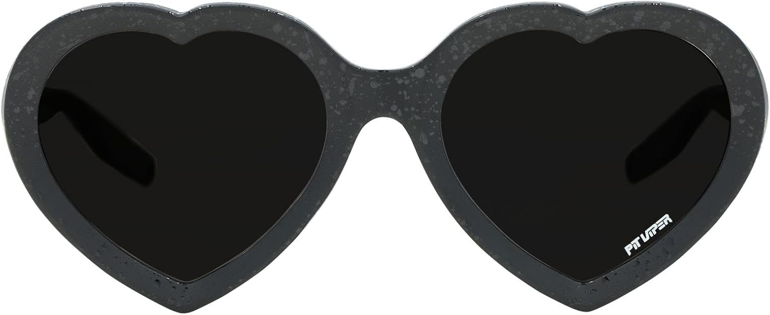 Pit Viper The Admirer Heart Shaped Sunglasses