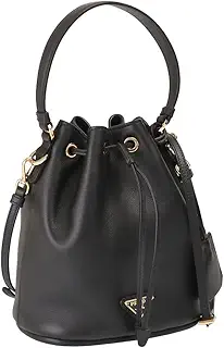 [Prada] [プラダ] ショルダーバッグ レディース ミニバッグ 巾着バッグ レザー ブラック 1BE067 2CYS F0002 V_WOH [並行輸入品]