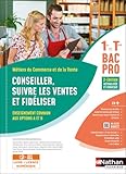 Conseiller, suivre les ventes et fidéliser   Options A et B   1re/Terminale Bac Pro Métiers du Commerce et de la Vente