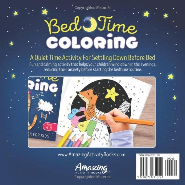 Bedtime Routine Coloring Pages