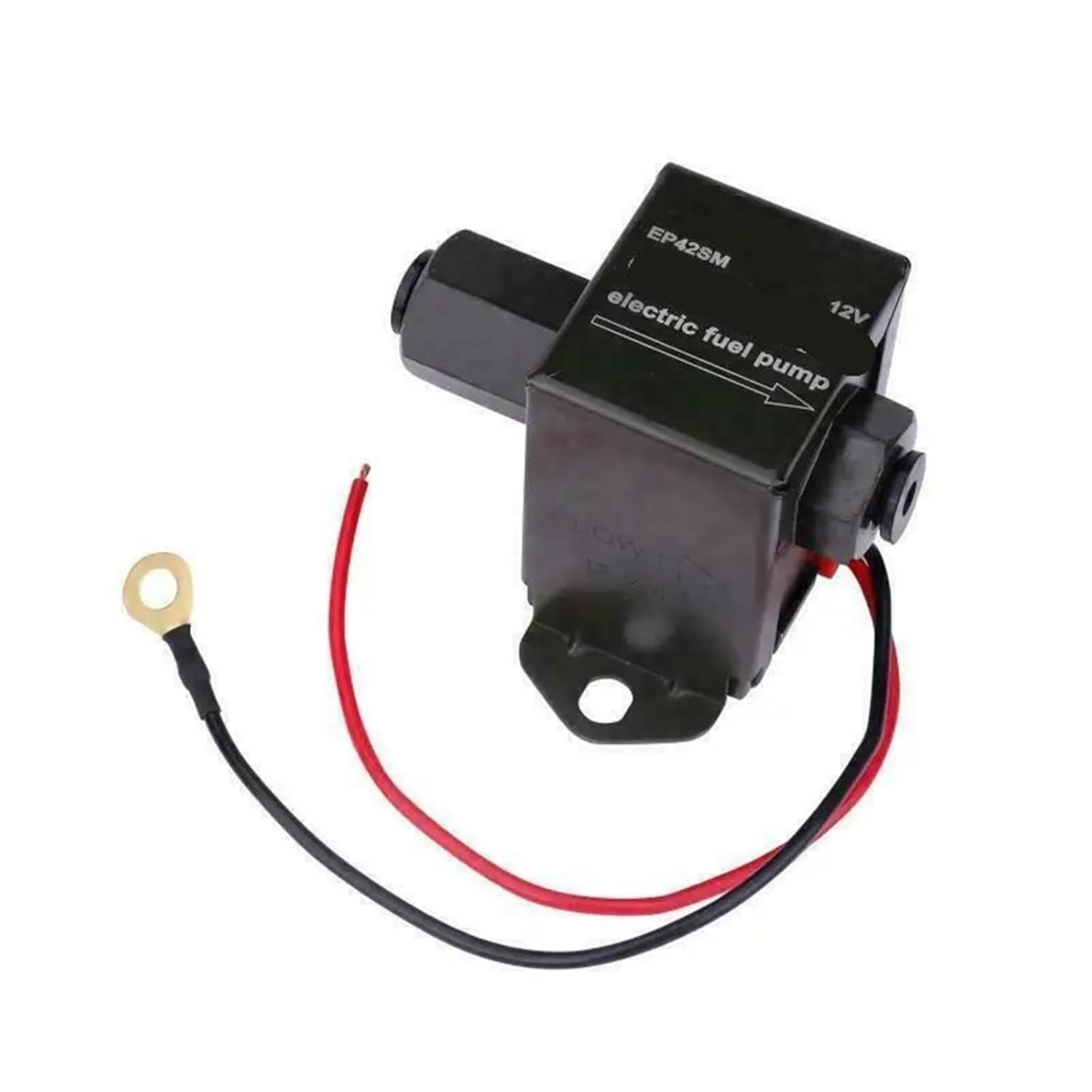 12V Universal Fuel Pump 12 Volt Solid State 4 to 6psi P Electric Facet Style Petrol 1Pcs