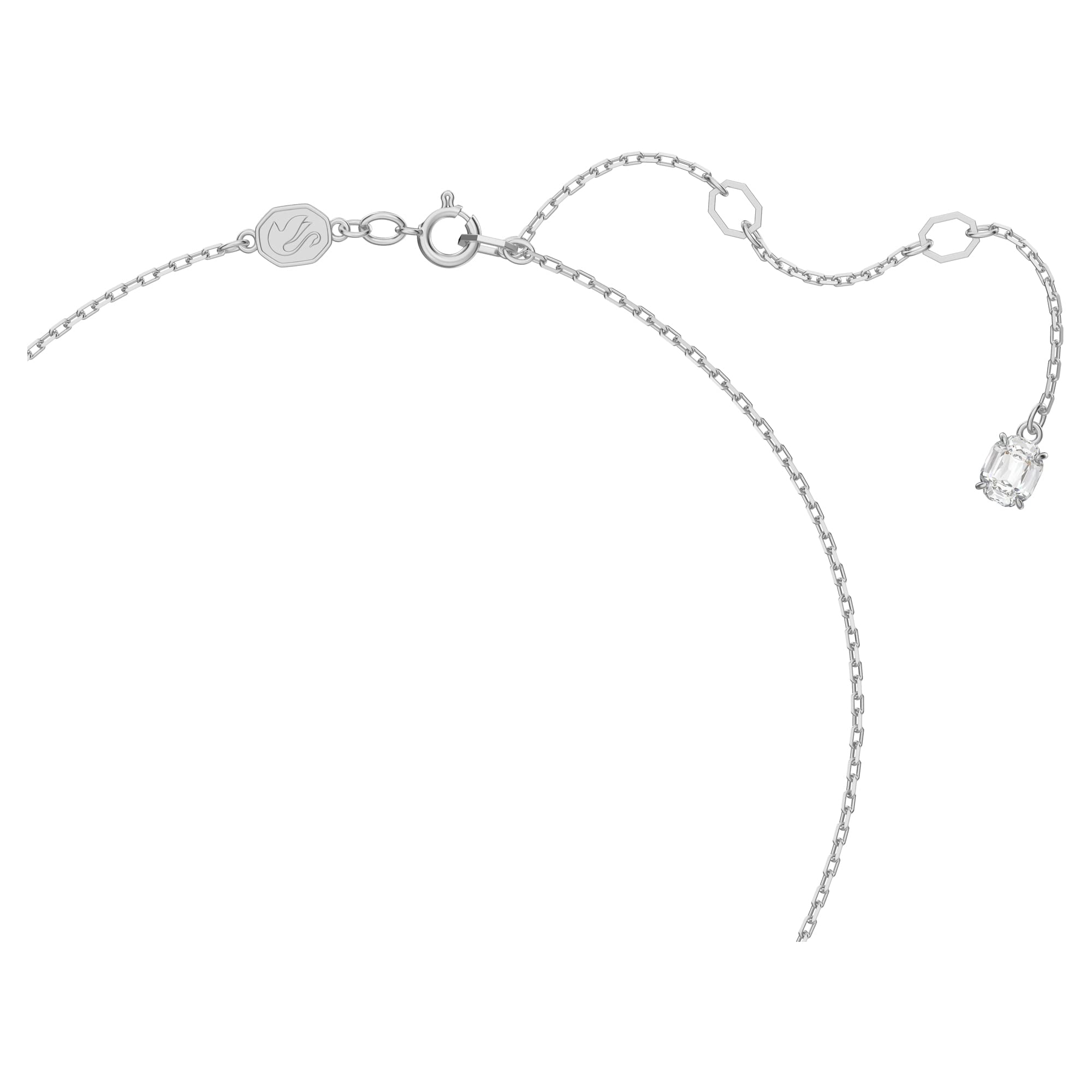 Swarovski Stilla Collezione parure, blanc, plaqué rhodium