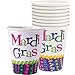 Mardi Gras Celebration Paper Cups, 8ct