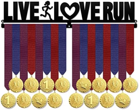 Believe&Train Live Love Run Women - Running Medal Hanger