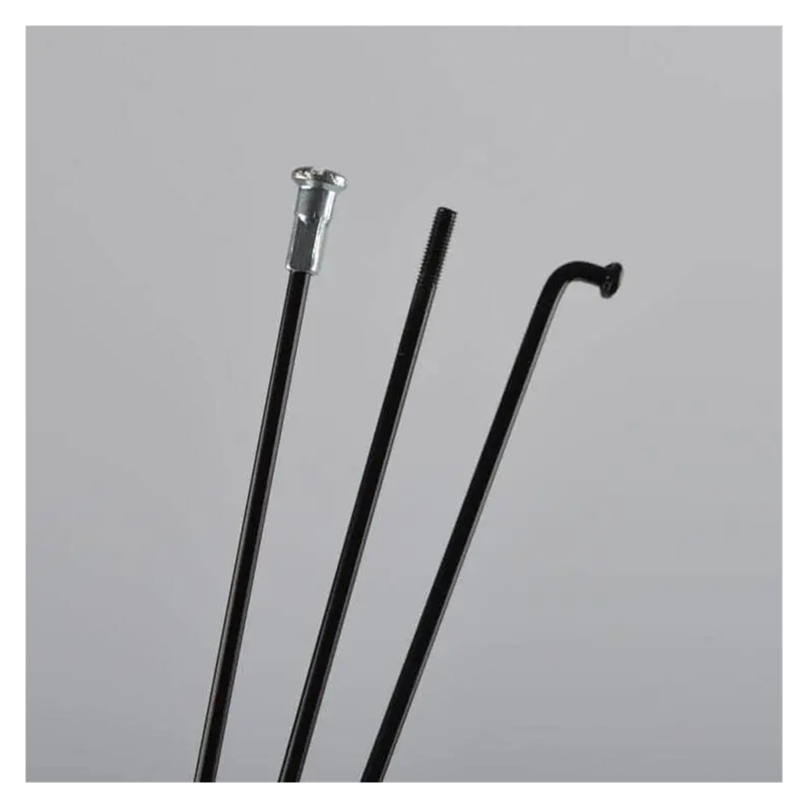 Szprychy i sutki do roweru elektrycznego 12G 12G, 2,5 mm, stal węglowa, wytrzymałe szprychy do elektrycznego silnika rowerowego, zestaw zamienny koła o wysokim momencie obrotowym