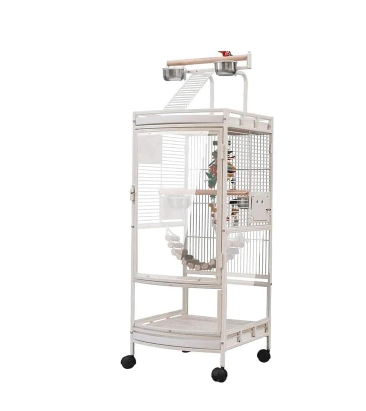 Vogelkäfig im Freien, Tragbare Vogelkäfige Bewegen Vogelhaus Träger Kreative Große Haustier Vogelkäfig Platz Vintage Vogelträger Vogelvoliere Vogelkäfig Voliere