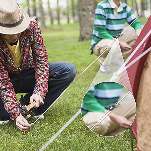 Tenditori in Alluminio per Tenda Lunghezza Corda