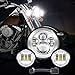 7" Chrome Led Motorcycle Headlight Fog Passing Lights DOT Kit Set for Touring Road King Ultra Classic Electra Street Glide Tri Cvo Heritage Softail Deluxe Fatboy Chrome