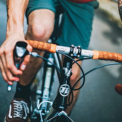 Azarxis Bicycle Headset Spacer 12 Pcs Bike Handlebar Stem Spacers Set Fit 28.6cm Stem for MTB BMX Mountain Road Bikes Cycling 2mm 5mm 10mm (Set01-12 pcs)