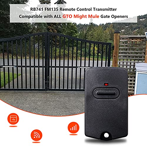 RB741 For Mighty Mule Remote, Replacement GTO Gate