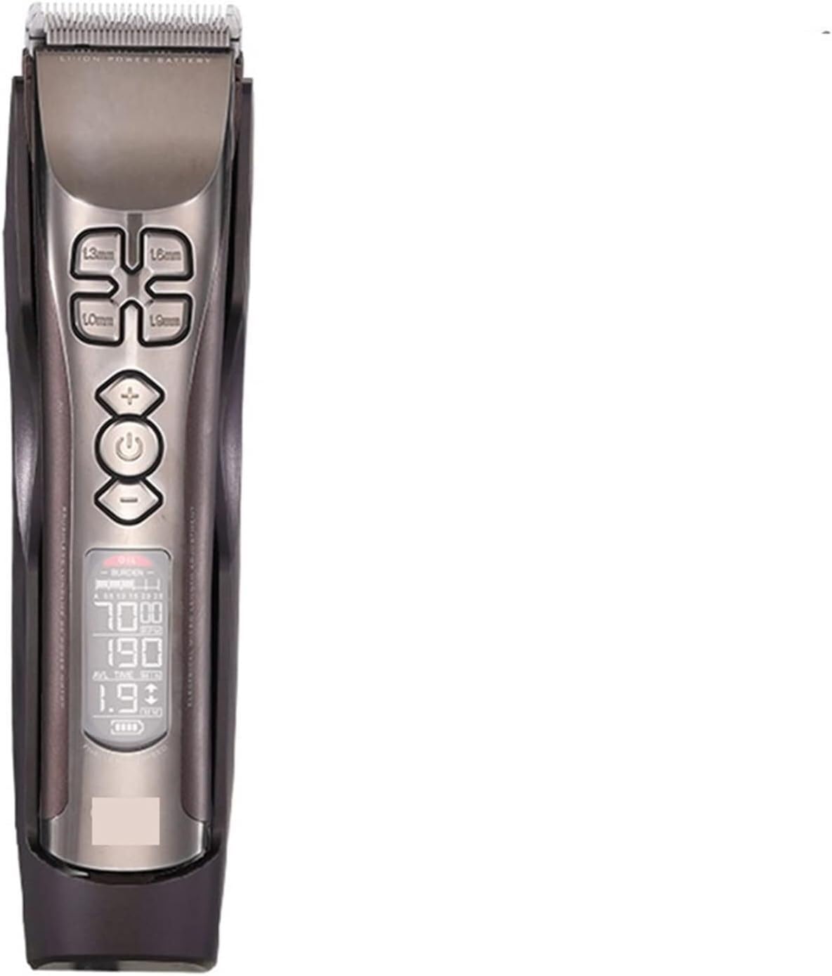 YUSIWOAL Hair Trimmer Professional Hair Clipper for Barber Salon LCD Hair Trimmer Super Cutting Machine 10pcs Nozzles 1.5-25mm Hair Care and Styling