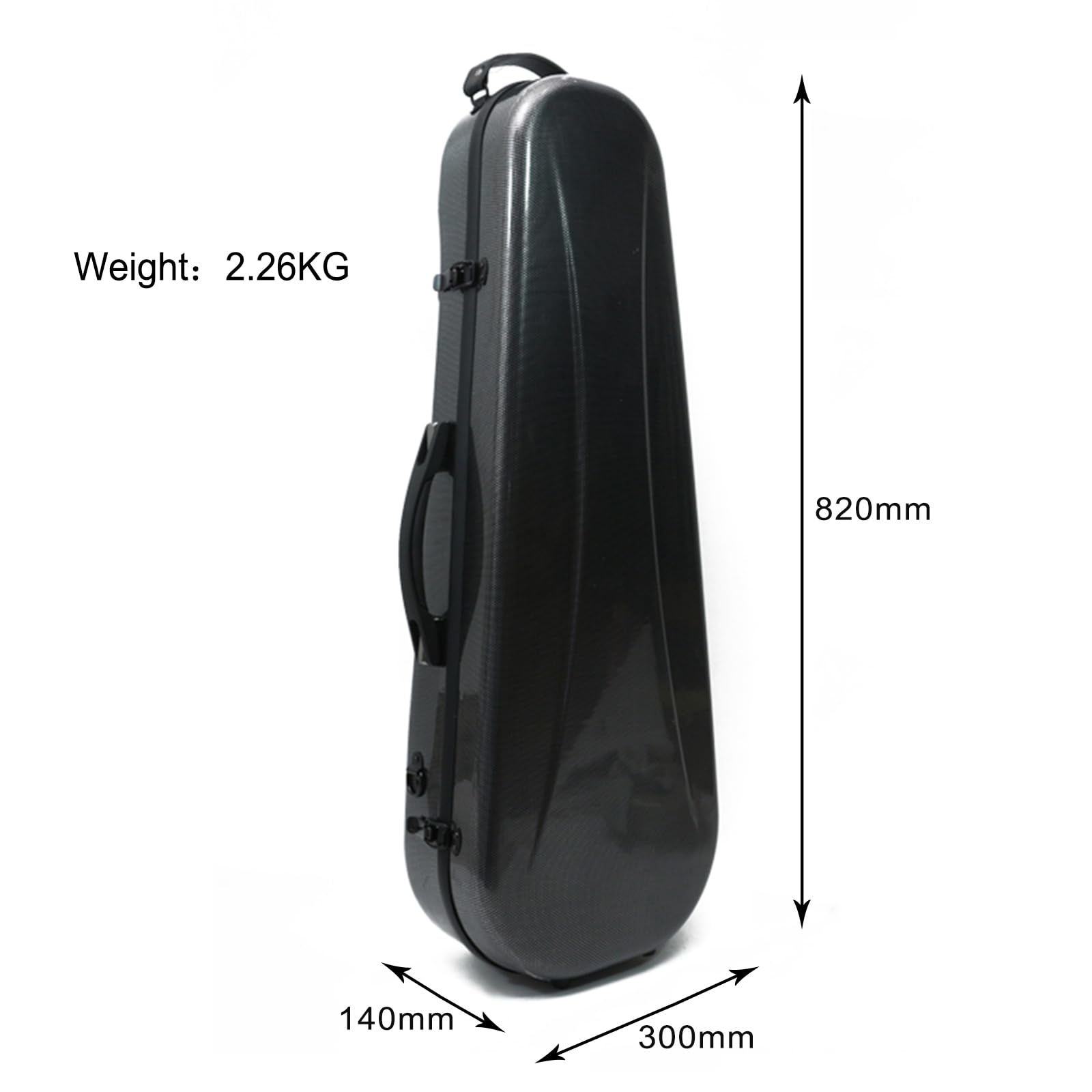 Amazon.co.jp: 硬質カーボンファイバービオラケース - 15/16インチ