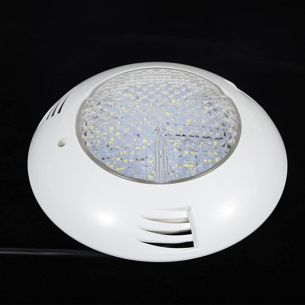 Illuminazione subacquea per piscina RGB impermeabile IP68 LED RGB da 15 W AC12V con telecomando (Luce bianca)
