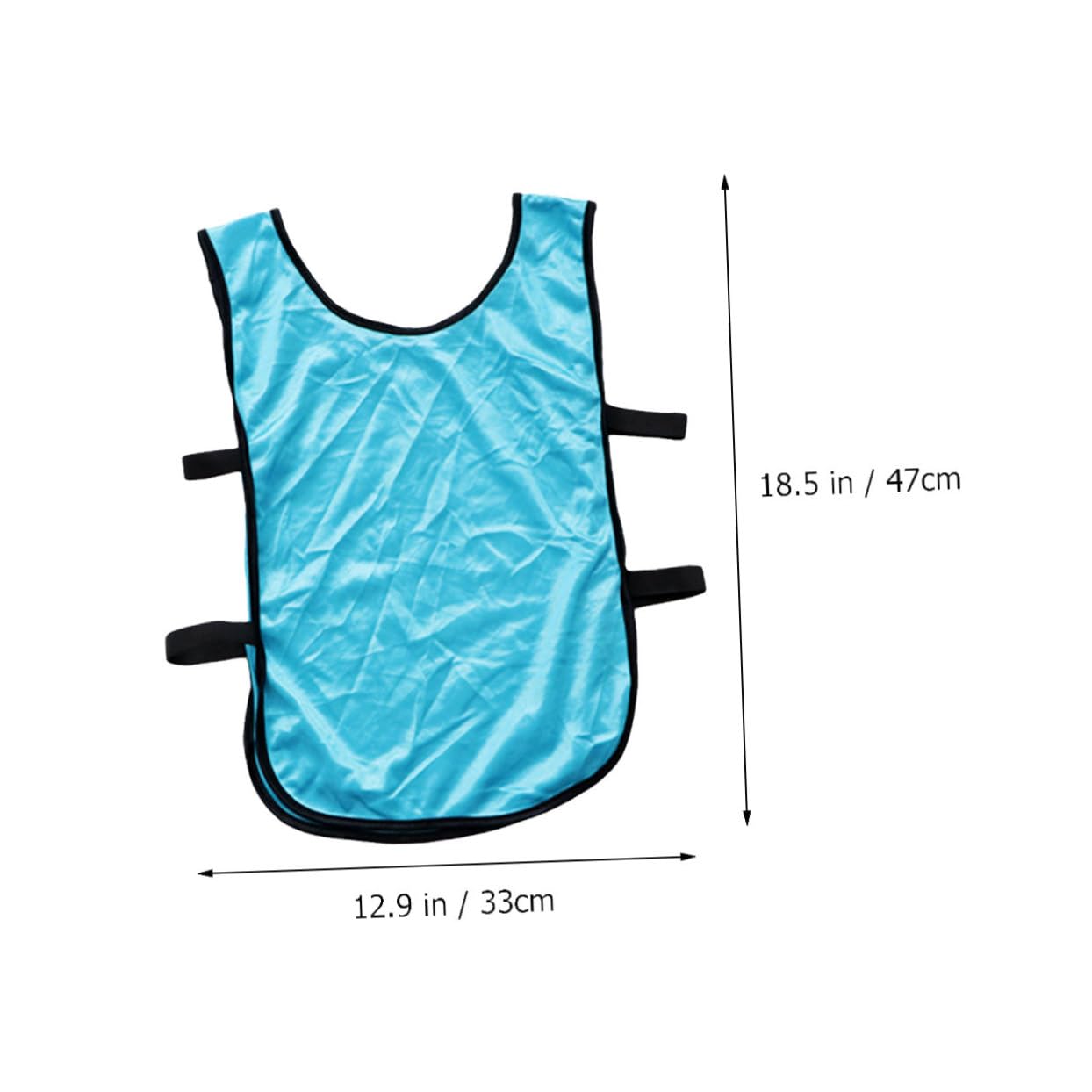 12 Stück Mesh Trainingsweste aus Polyester für Kinder, Sommer