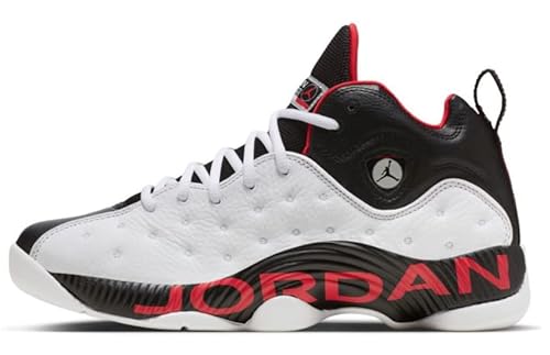 Nike Nike Men's Jordan Jumpman Team II Sneakers (8.5) White/True Red-Black
