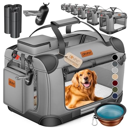 LOVPET® Transportbox für Hunde und Katzen