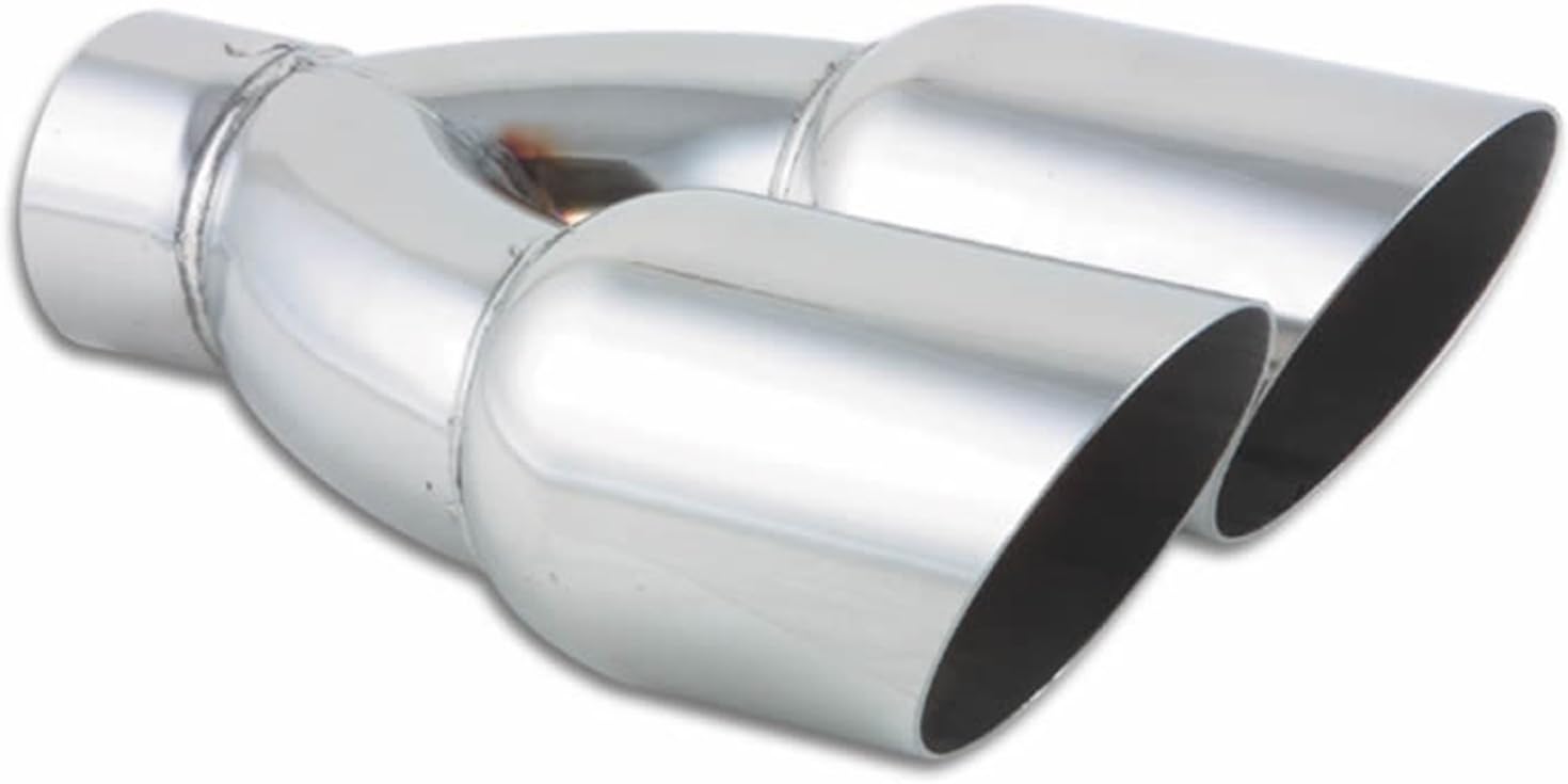 Vibrant Performance 1333 3.5" Round Stainless Steel Dual Tip