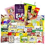 Korean Snack Box 48 Count - Variety of Individually Wrapped Korean Snacks with Chips, Cookies, Ramen and Candy for Kids, Children, College Students, and Adults. Gift Box for K-Food Lovers - Journey of Korea