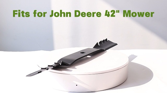 Amazon.com : M170642 Mulching Blades Compatible with Jo-hn Deere