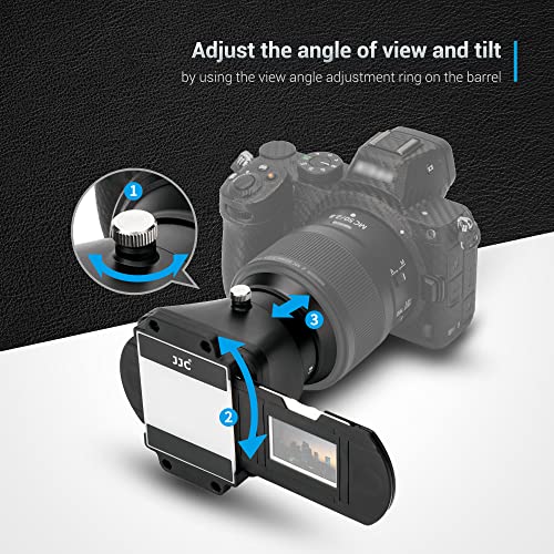 Image of JJC ES-2 Film Digitizing Adapter Set Kit | for Negative Copying,Converts 35mm Film & Slides to Digital Files Photo,Fits Camera with Select Canon Nikon Sony Macro Lenses