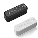 Raynic White Noise Machine, 42 Soothing Sounds Noise Machine, Rechargeable Battery Sound Machine with 8 Volumes, 5 Timers, Type-C Port, Headphone Jack