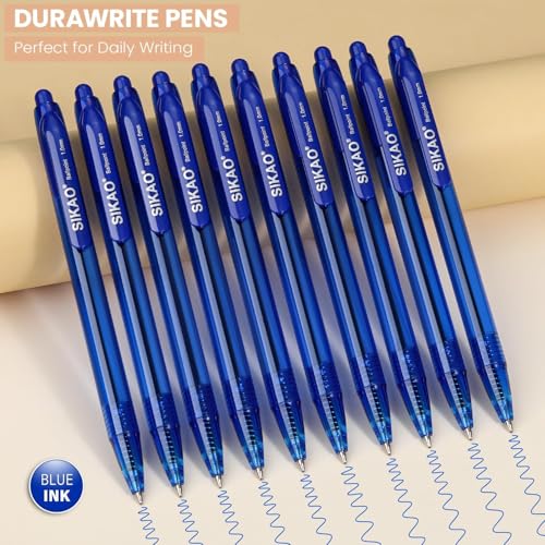 Stylos à bille rétractables multicolores pour le bureau et l'école - 2