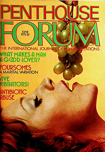 Penthouse Forum Adult Digest Magazine What Makes A Man A Good Lover? June 1975