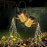 Solar Watering Can with Lights, Large...