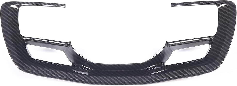 Central Control Decorative Frame for Range Rover Vogue 2023 + Car Central Control Cover Central Control Frame Decorative ABS Accessories Carbon Fiber Pattern
