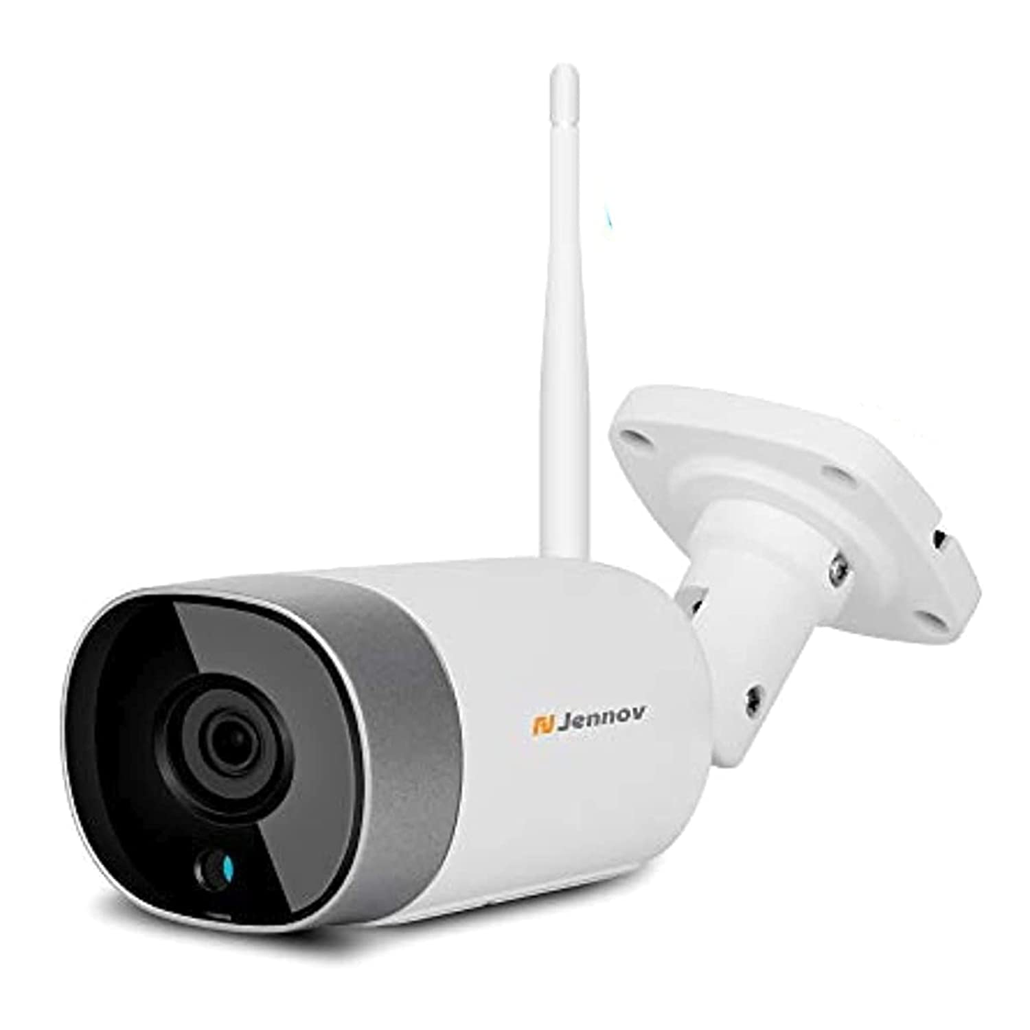 Jennov 2019 Wireless WiFi Security IP Bullet Home HD 1080P Surveillance IR Night Vision 2-Way Audio, 16G Micro SD Card Camera