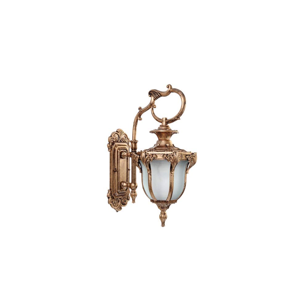 Lampe murale étanche IP42 en aluminium sculpté contre l'usure extérieure