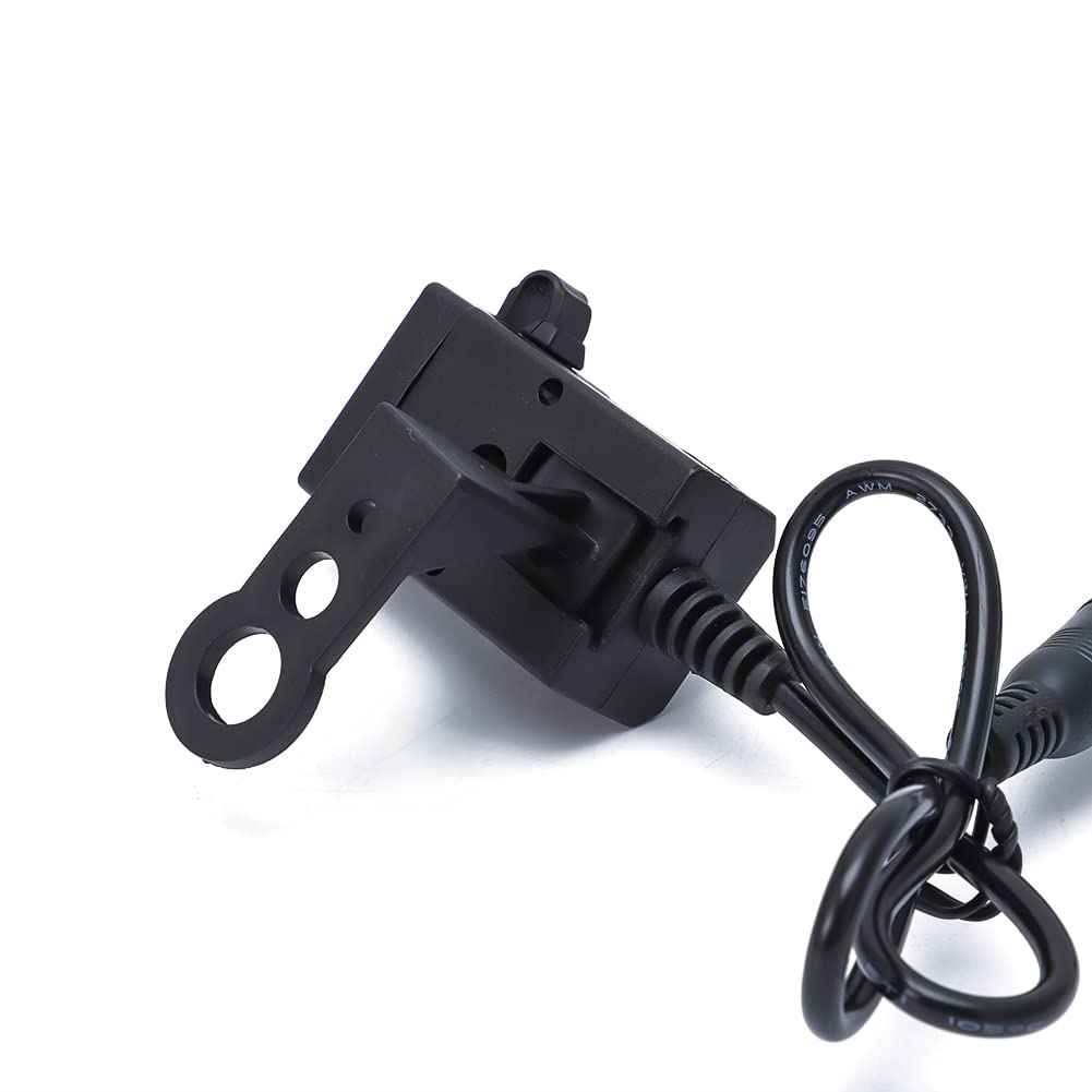 For Honda CRF250L CRF300L Rally Twin USB Socket (5v X 1.0a And 5v X 2.1a) + Heated Grip Leads - Fits For Aux Socket