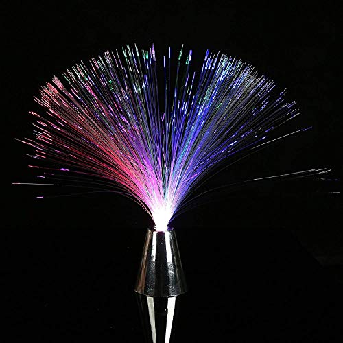 Fun Central 13 Inch Multicolor LED Fiber Optic Centerpiece for Party Decoration
