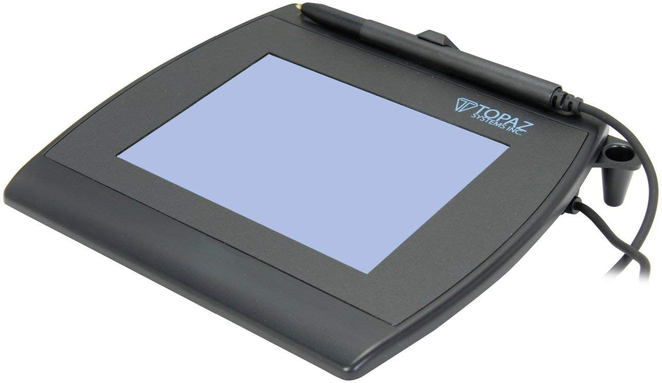Topaz T-LBK766-BHSB-R 4x5 Backlit LCD Signature Capture Pad (Renewed)