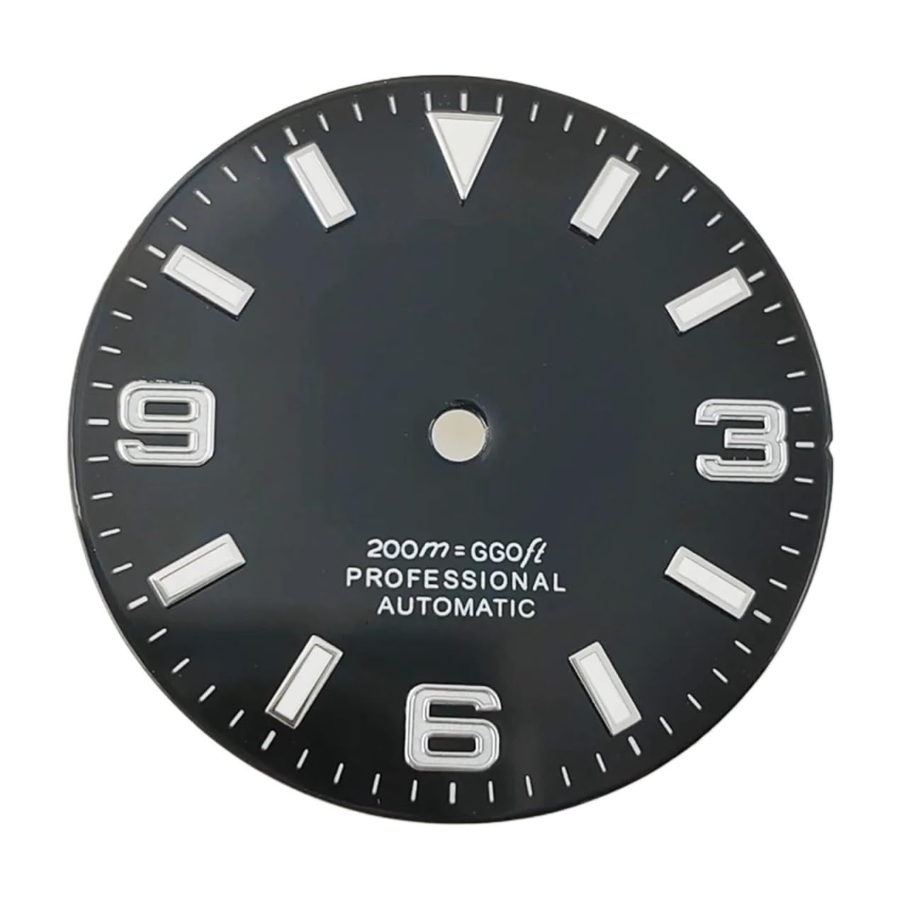Cadran de montre stérile pour remplacer un affichage rayé ou usé de 29mm