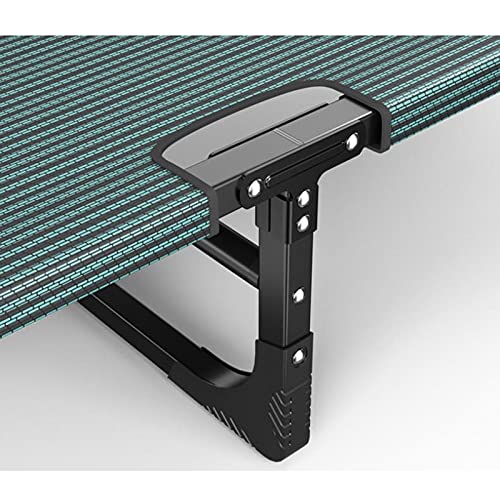 Folding Bed Opklapbaar bed Rollaway Guest Bed Cot Vouw Bed Draagbaar Vouwen Bed Frame met Schuim Matras for Slaapkamer Kantoor Heavy Duty Guest Bed - Afbeelding 5