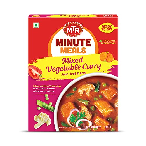 MTR Ready to Eat Mixed-Veg Curry, 300 g