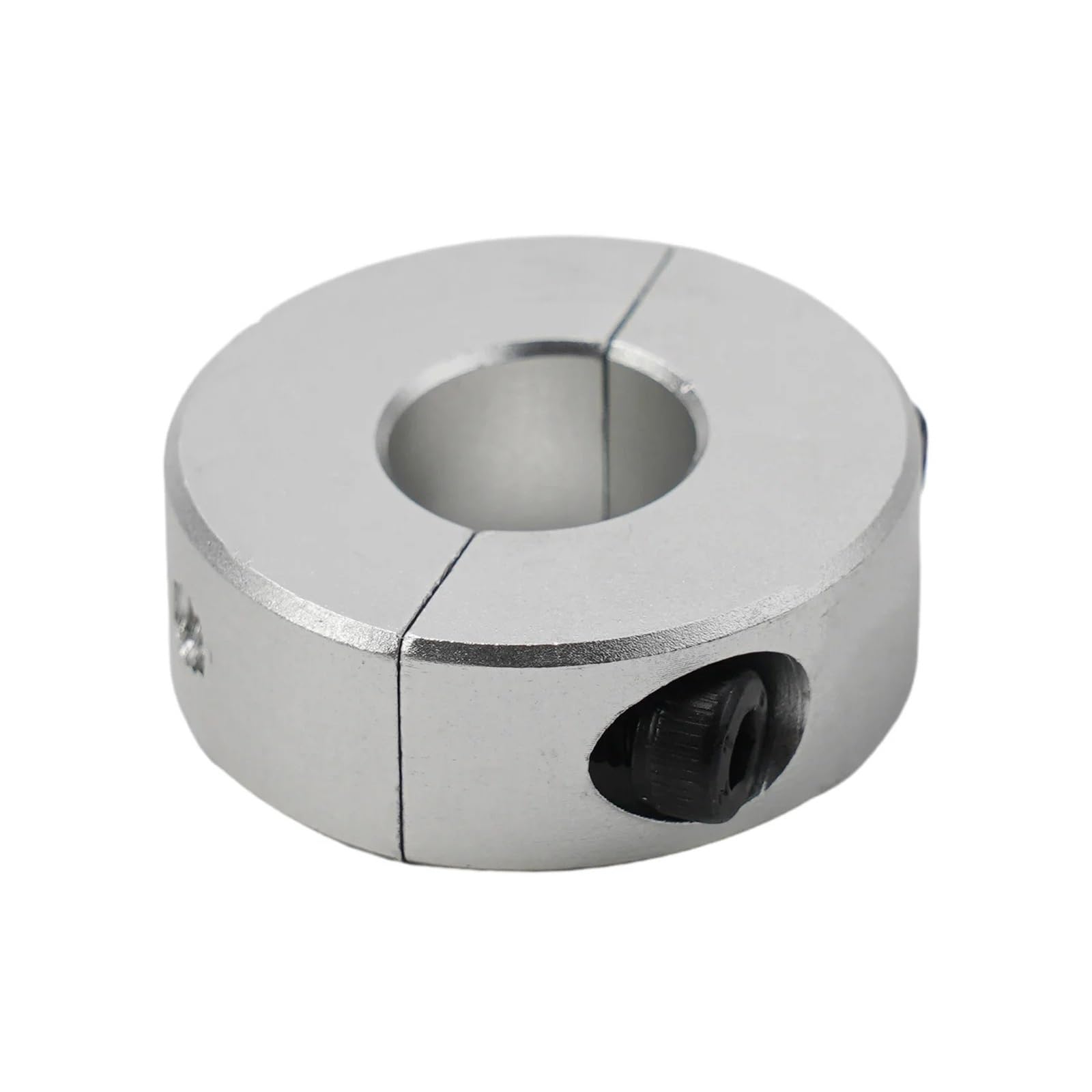 Shaft Collar Clamp Type Aluminum Alloy Collar, Double Split Fixed Rings Part, Drill Bit Stop Small ID 25 30mm(16mm)