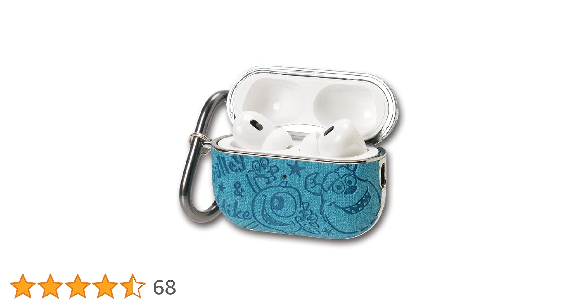 美品casetify×モンスターズインクairpods pro 2 早く売りたい アンダー ディズニー キャラクターデザイン AirPods Pro(第2世代