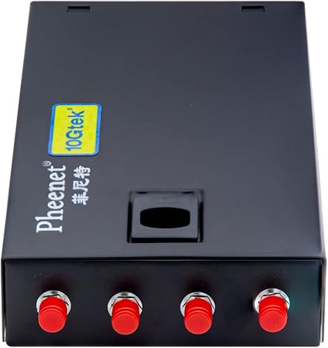 Miniatura 2 de Caja terminal de fibra óptica de 4 puertos, montaje en pared, simplex de FCUPC SMF, panel de LGX