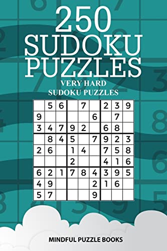 250 Sudoku Puzzles: Very Hard Sudoku Puzzles (Sudoku Collection)