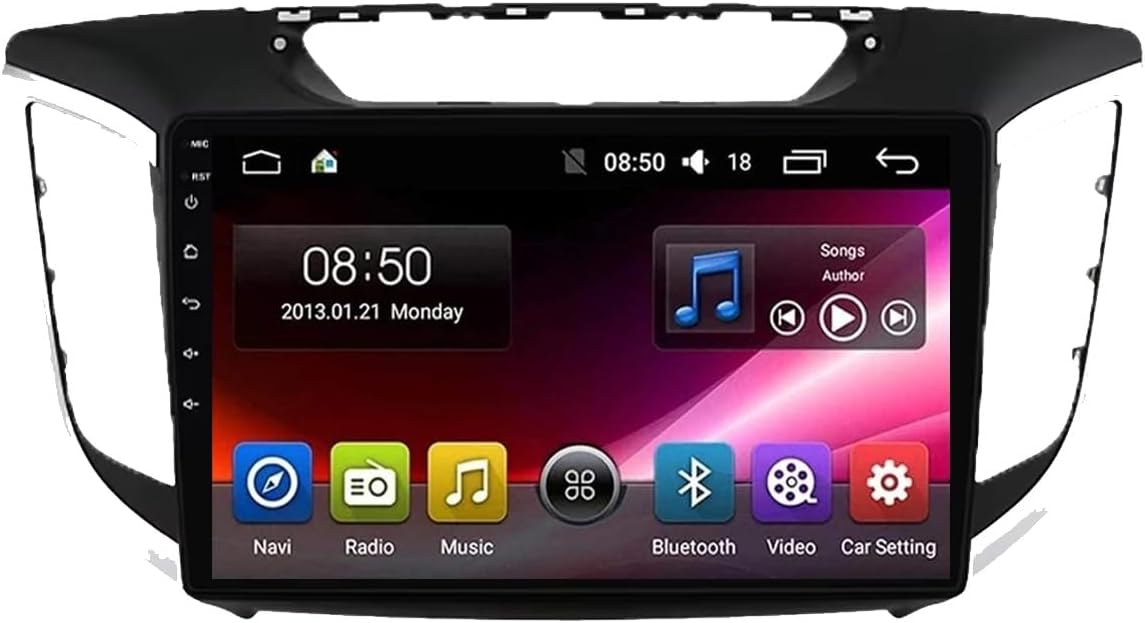 Car Stereo for Hyundai Creta IX25 2015-2019 9 Inch Android 15 Multimedia-Player with Wireless Carplay Android Auto For, 8 core 8G+256G